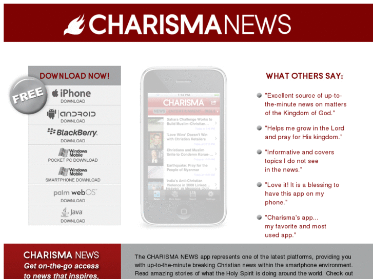 www.charismamobile.com