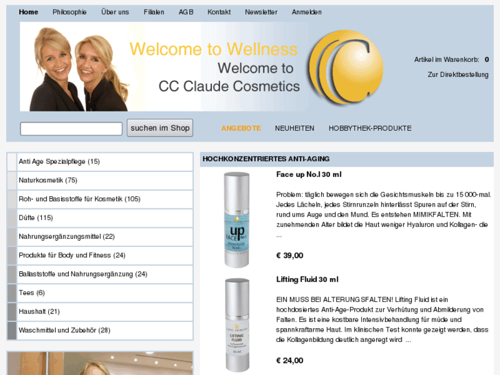 www.claude-cosmetics.de