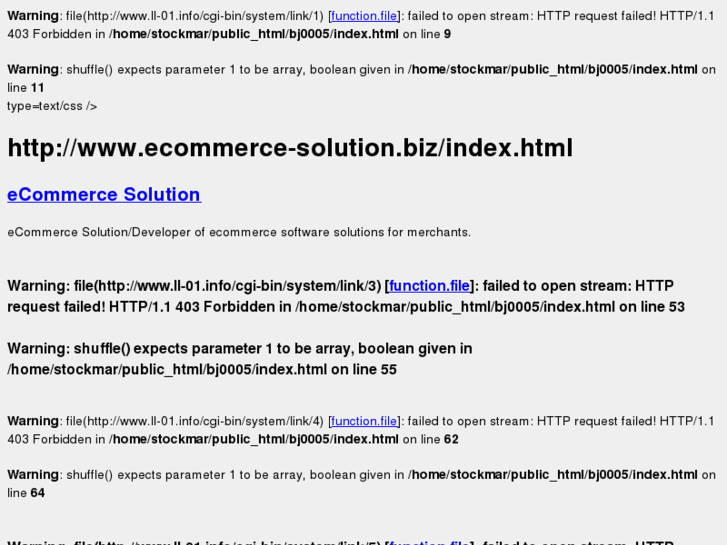 www.ecommerce-solution.biz