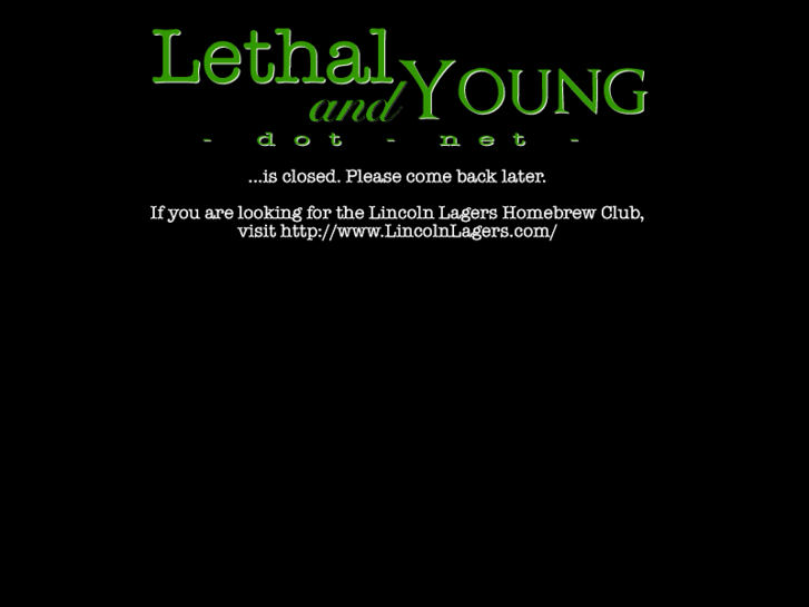 www.lethalandyoung.net