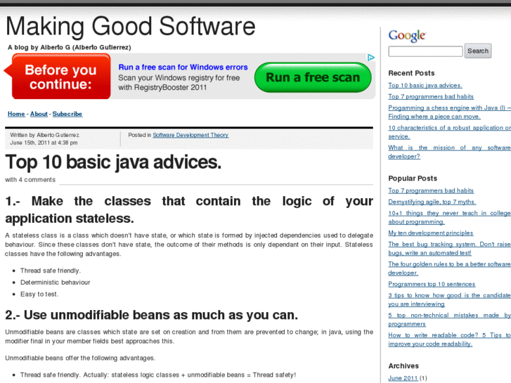 www.makinggoodsoftware.com