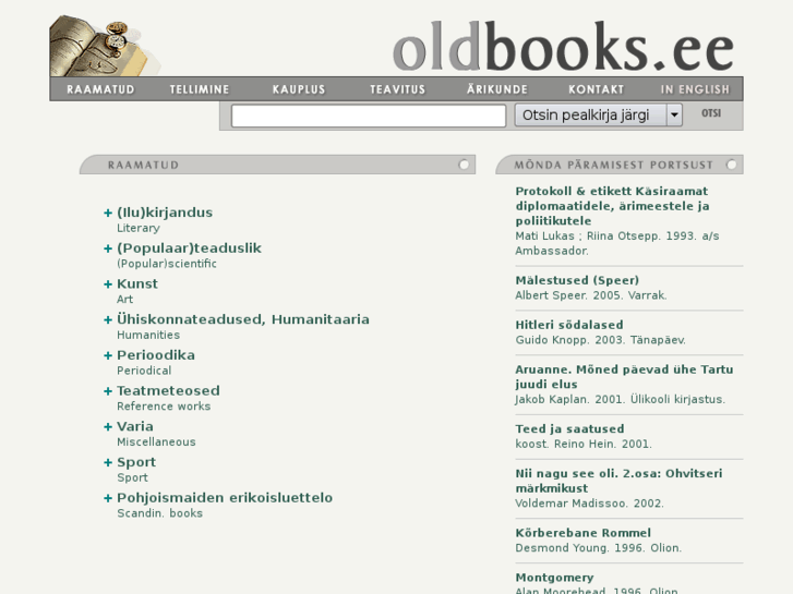 www.oldbooks.ee