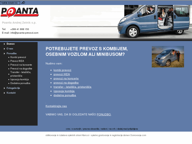 www.poanta-prevozi.com