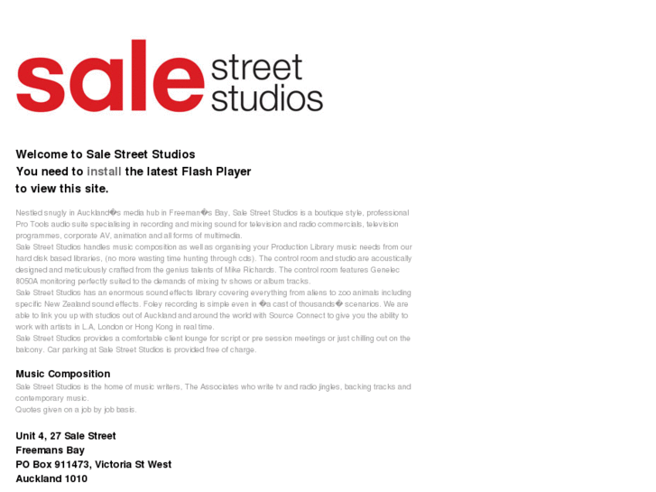 www.salestreetstudios.com