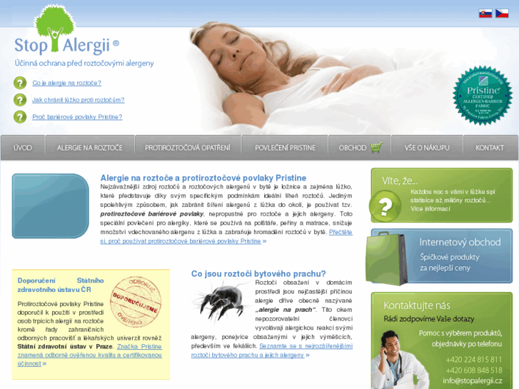 www.stopalergii.cz