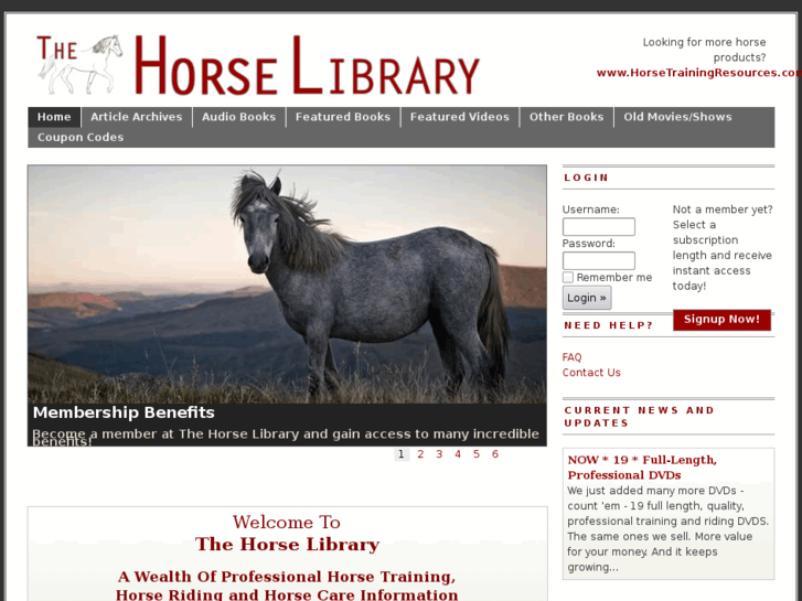 www.thehorselibrary.com