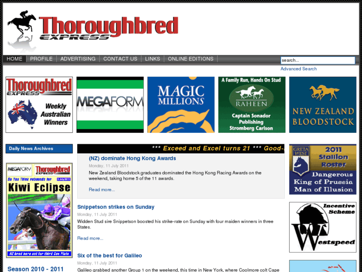 www.thoroughbredexpress.net