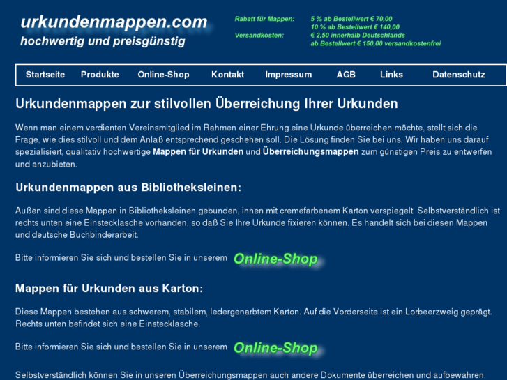 www.urkundenmappen.com