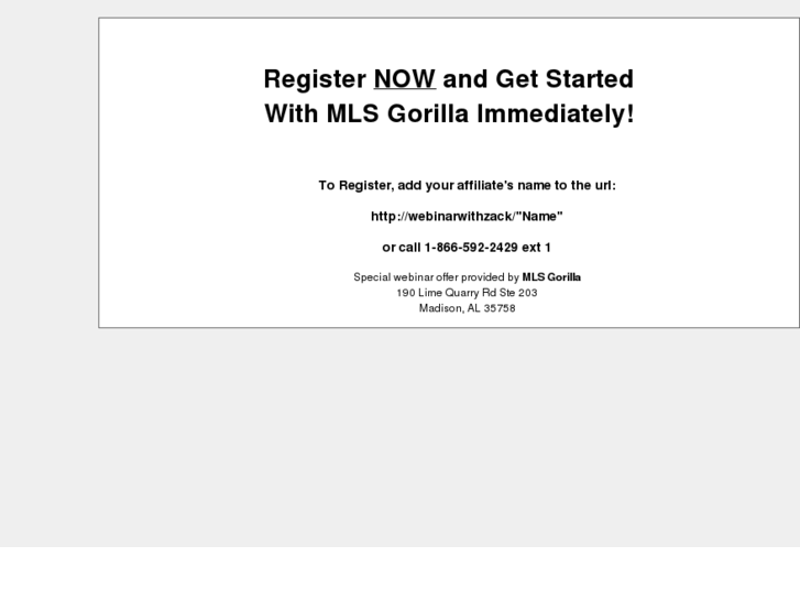 www.webinarwithzack.com