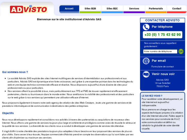 www.advisto.fr