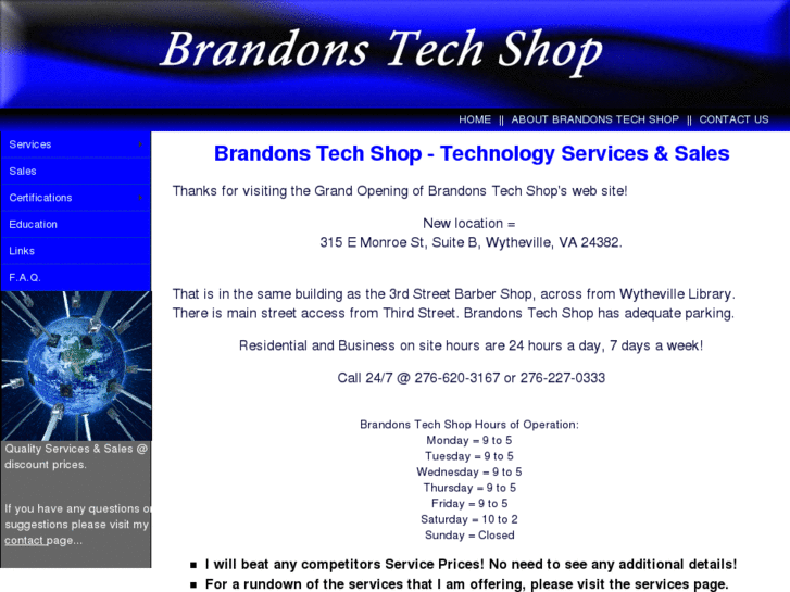 www.brandonstechshop.com