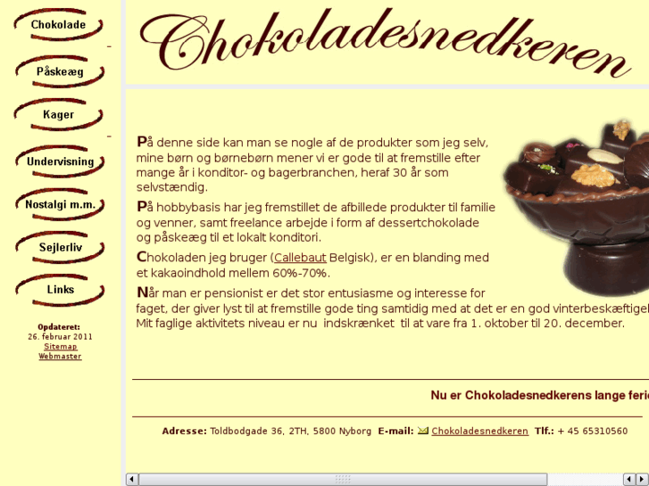 www.chokoladesnedkeren.net