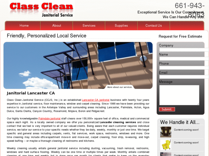 www.classcleanjanitorialservice.com