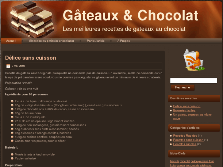 www.gateaux-au-chocolat.com