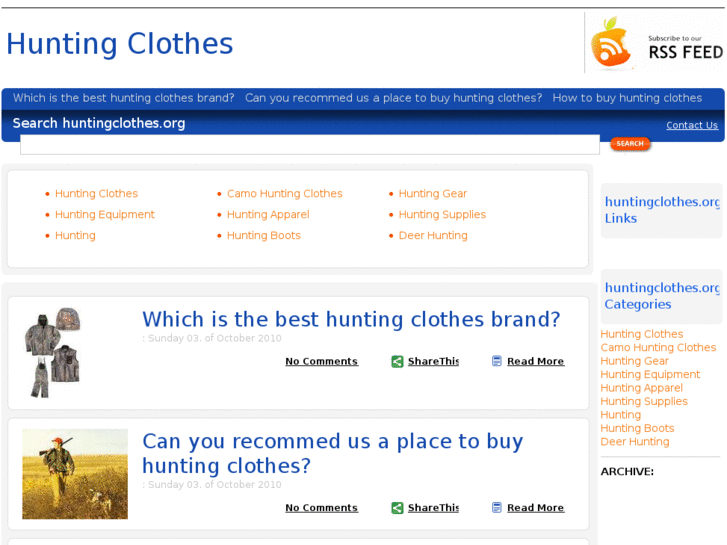 www.huntingclothes.org