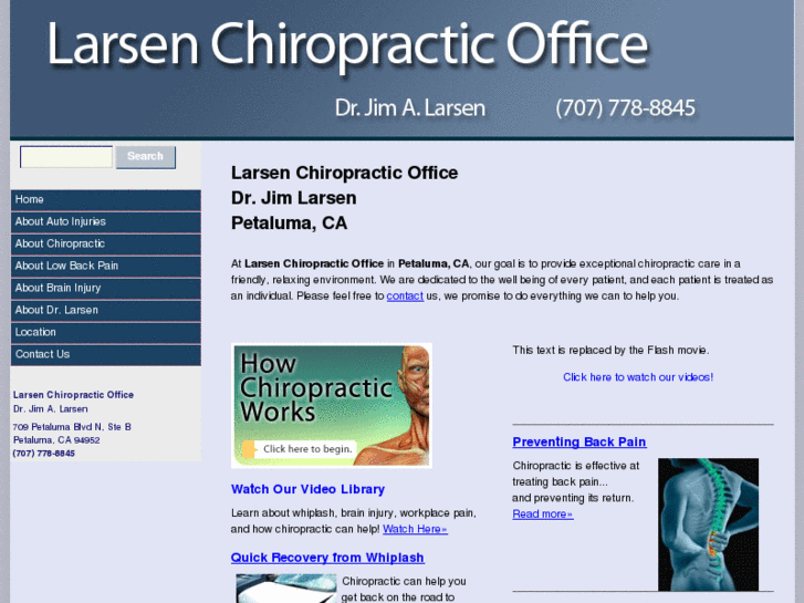 www.larsenchiropracticpetaluma.com