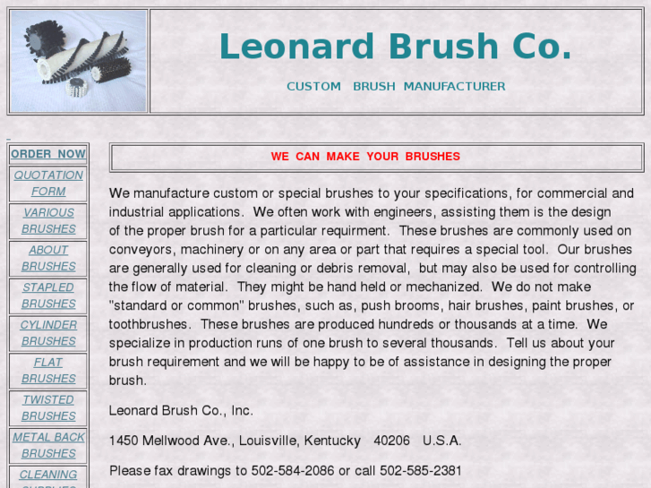 www.leonardbrush.com