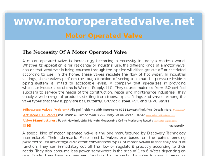 www.motoroperatedvalve.net