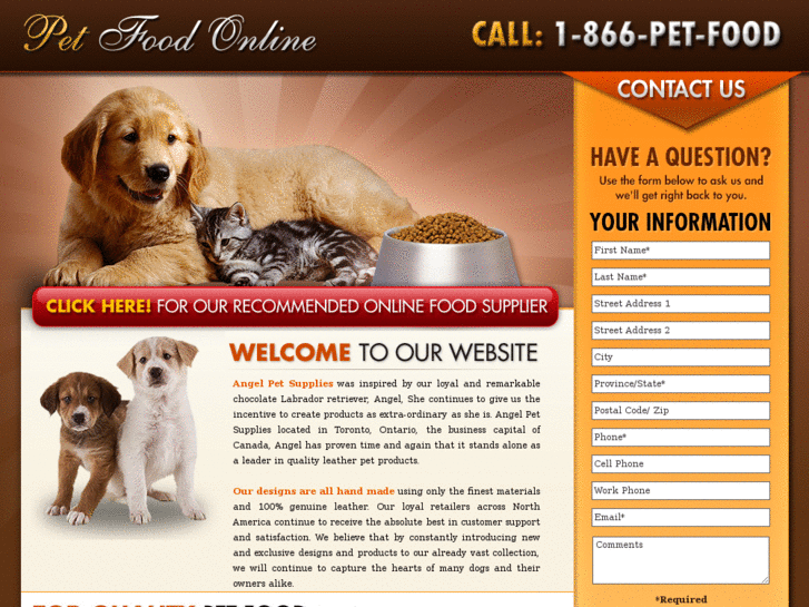 www.petfoodsuppliers.ca