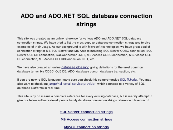 www.sqlstrings.com