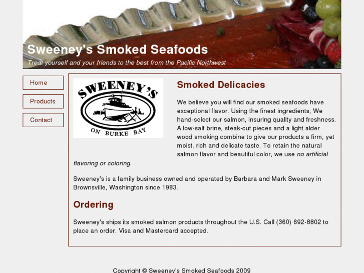 www.sweeneyssmokedsalmon.com