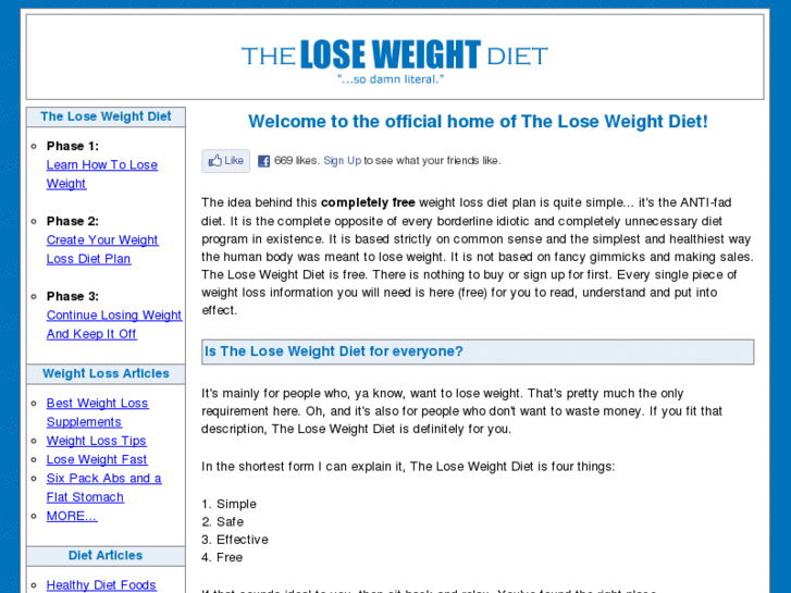 www.theloseweightdiet.com