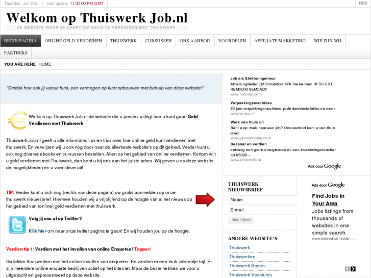 www.thuiswerkjob.nl