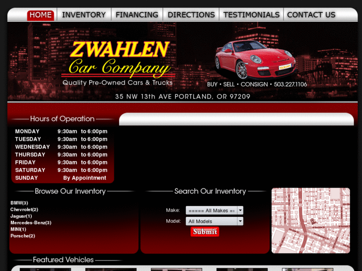 www.zwahlencarcompany.com