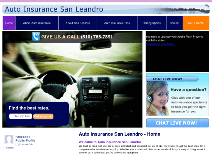 www.autoinsurancesanleandro.com