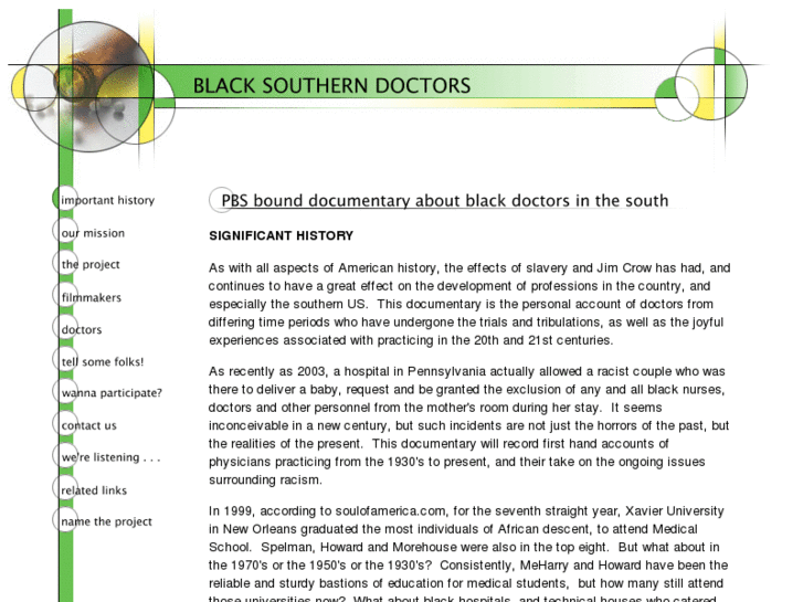 www.blacksoutherndoctors.com