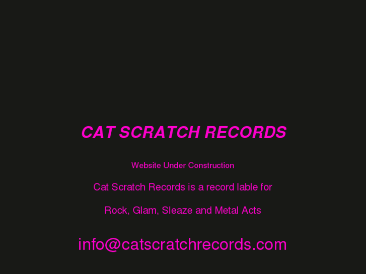 www.catscratchrecords.com