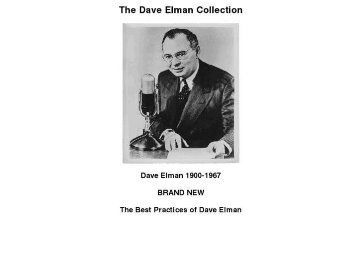 www.daveelmancollection.com