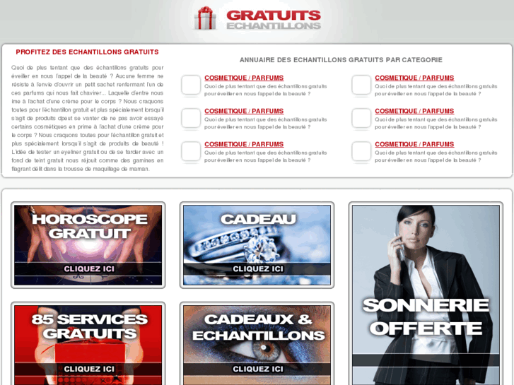 www.gratuits-echantillons.com