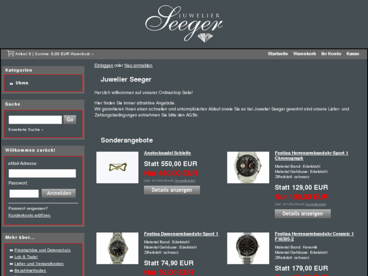 www.seeger-shop.de