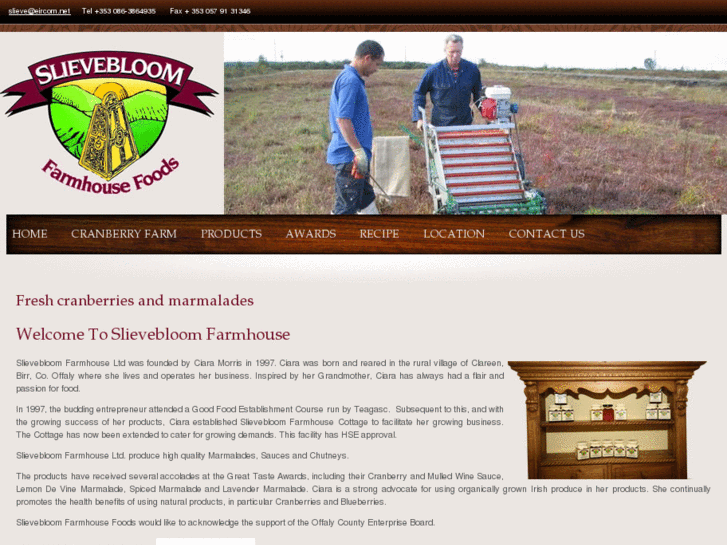 www.slievebloomfarmhousefoods.com