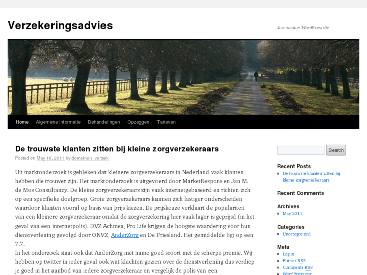 www.verzekeringsadvi.es