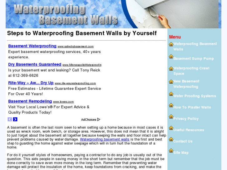 www.waterproofing-basement-walls.com