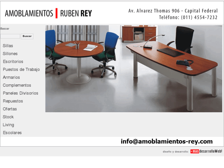 www.amoblamientos-rey.com