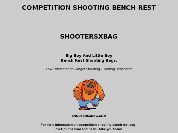 www.bench-rest-bags.com