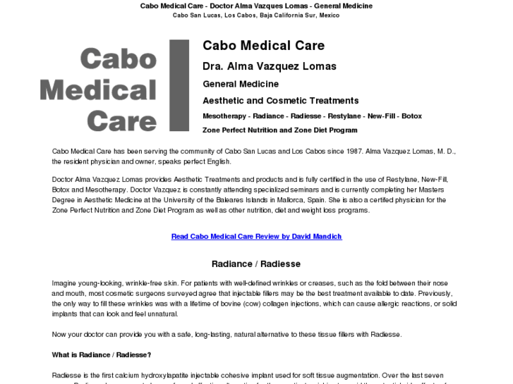 www.cabomedicalcare.com