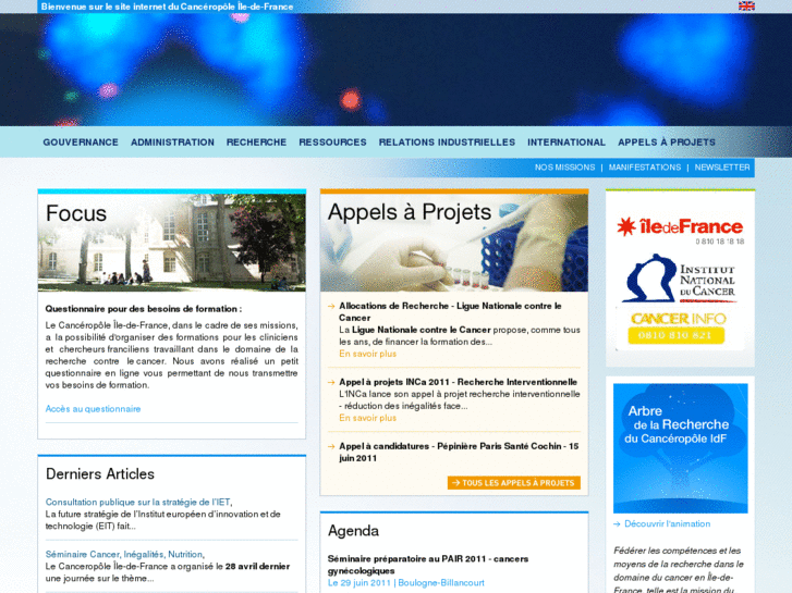 www.canceropole-idf.fr