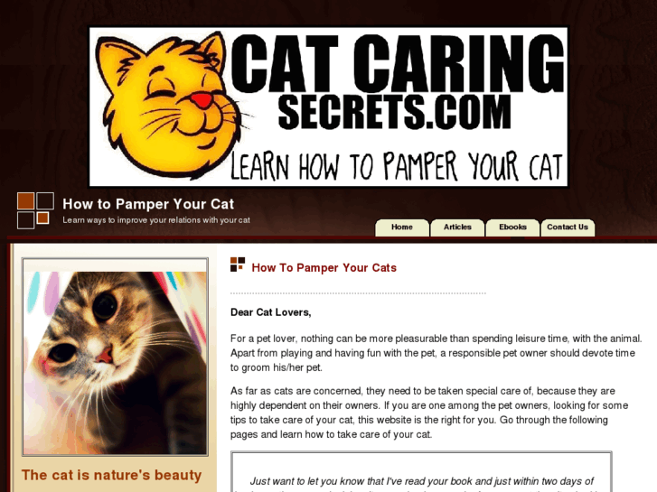 www.catcaringsecrets.com