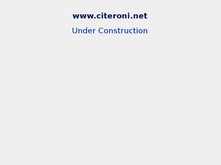 www.citeroni.net