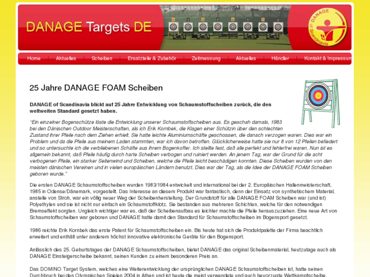 www.danage-targets.de