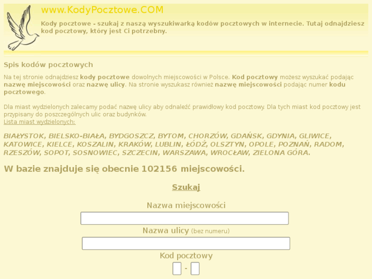 www.kodypocztowe.com