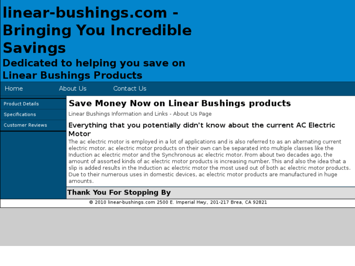 www.linear-bushings.com