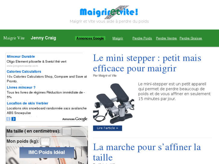 www.maigriretvite.com