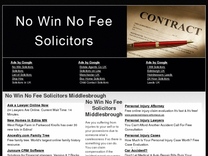 www.nowinnofeesolicitorsmiddlesbrough.co.uk