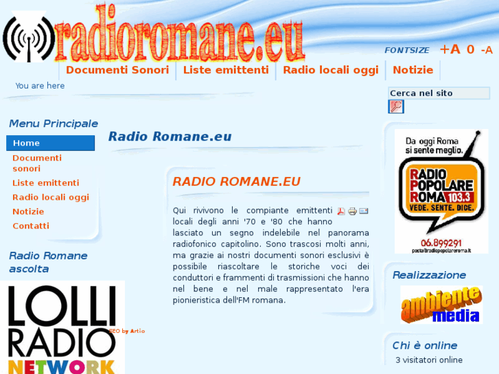 www.romaradio.eu