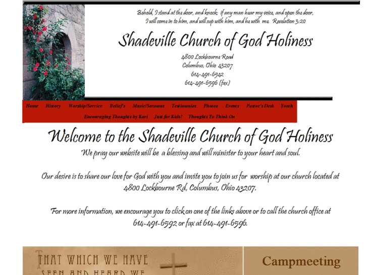 www.shadevillechurchofgod.com